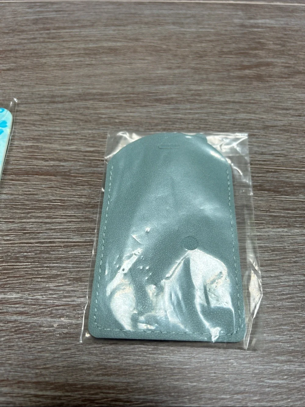 Light Blue Character Luggage Tag & Card Holder Set